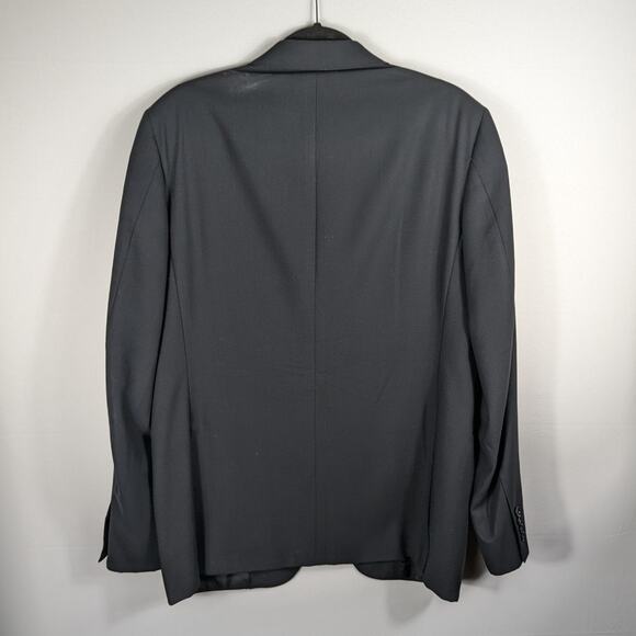 Canali 42R Men’s Wool Blazer Travel Water Resistant Gray Sport Coat Made Italy - Picture 2 of 9